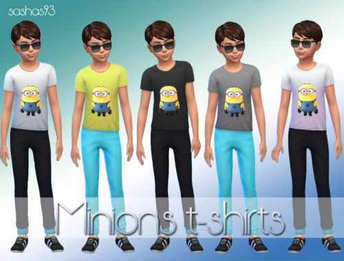 Minions t-shirts