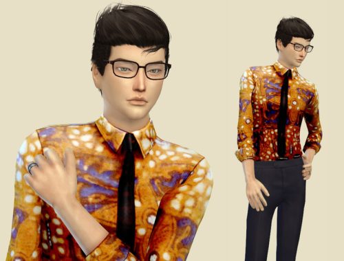 [SIMSTAILORED] Indonesian Batik Shirt 2nd