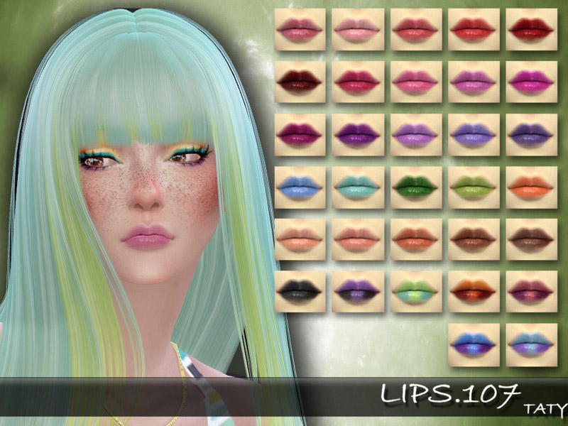 [Ts4]Taty_Lips_107 - The Sims 4 Catalog