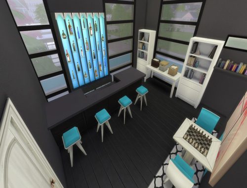 Aquamarine Modern House