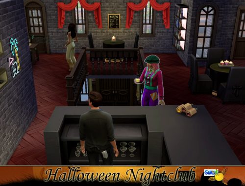 evi Halloween Nightclub.