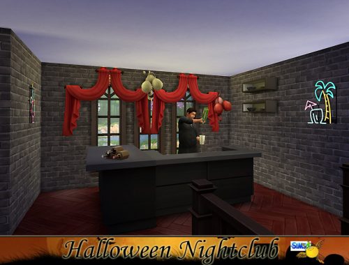 evi Halloween Nightclub.
