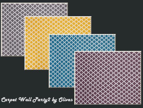 Set Carpet Wall Party 1