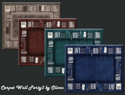 Set Carpet Wall Party 1