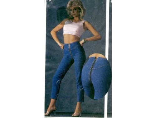 Zipper Pants 80s Style