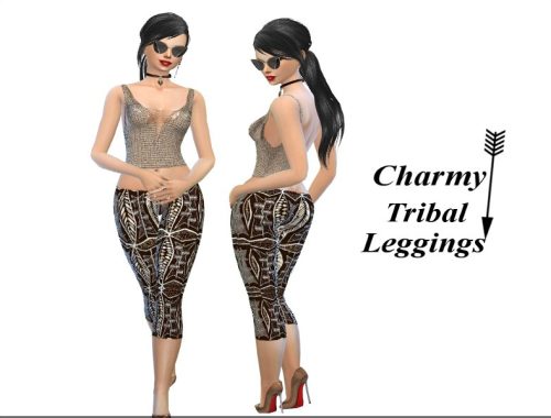 Charmy Tribal Azetc Leggings