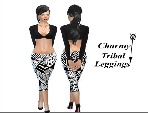 Charmy Tribal Azetc Leggings