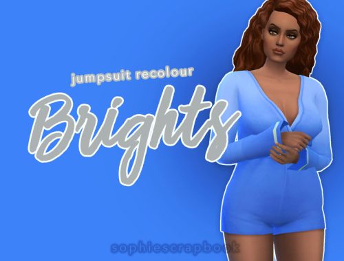Brights Collection - City Living Jumpsuit Recolour