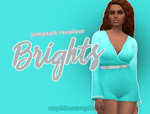 Brights Collection - City Living Jumpsuit Recolour