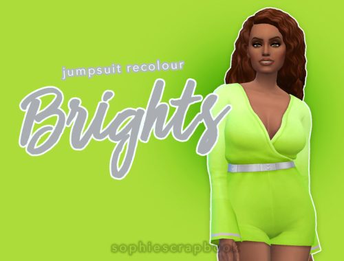 Brights Collection - City Living Jumpsuit Recolour