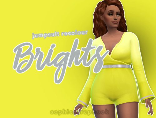 Brights Collection - City Living Jumpsuit Recolour