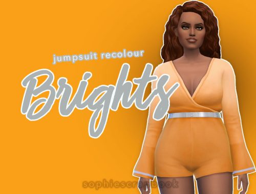 Brights Collection - City Living Jumpsuit Recolour