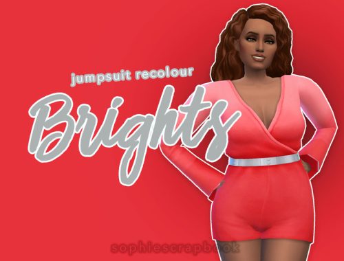 Brights Collection - City Living Jumpsuit Recolour