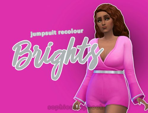 Brights Collection - City Living Jumpsuit Recolour