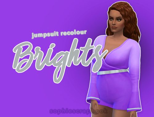 Brights Collection - City Living Jumpsuit Recolour