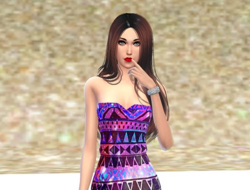 Aztec Tube-top Jumpsuit