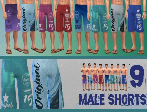 male shorts