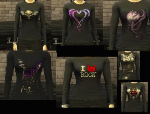 Goth Tees for Ladies