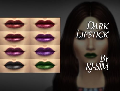 Dark Lipstick