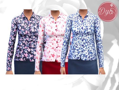 Flowers shirt Elder