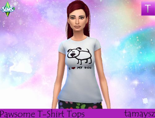Pawsome T-Shirt Tops