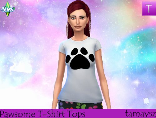 Pawsome T-Shirt Tops