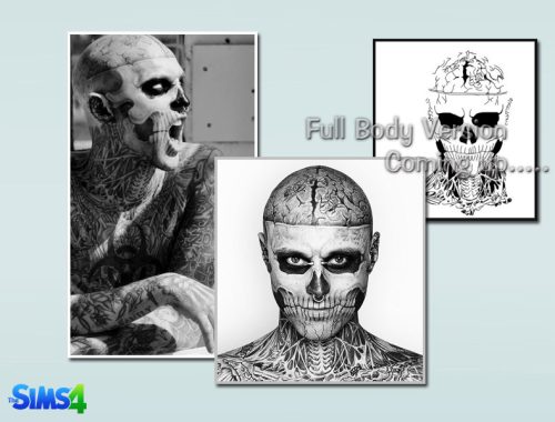 [BETA] Zombie Boy Tattoo