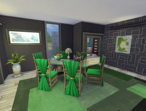 Black Shimmer Loft