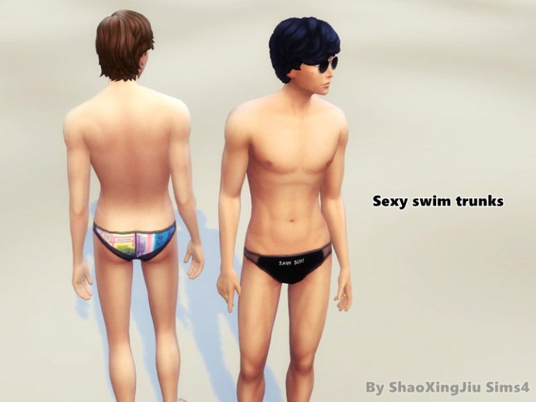 Swim Trunks Two Colors The Sims 4 Catalog 1710