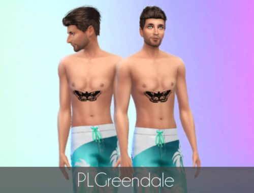 Harry Styles Butterfly Tattoo