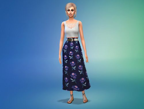 Outfit with flowers- Get Together needed