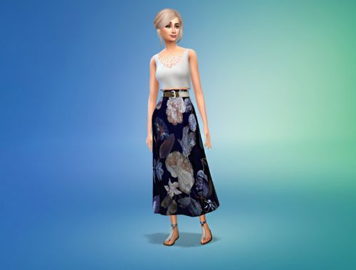 Outfit with flowers- Get Together needed