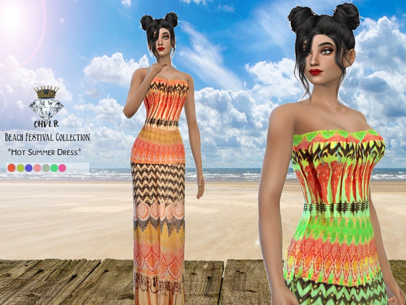 Hot Summer Dress - The Sims 4 Catalog