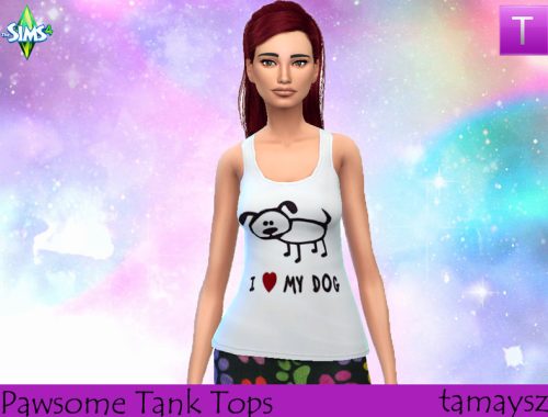 Pawsome Tank Tops