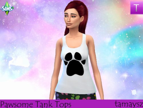 Pawsome Tank Tops