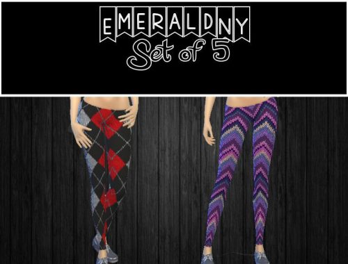 Sweater Tights Set of 5