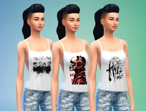 Halestorm Female Braless Tanktop - Spa Day needed