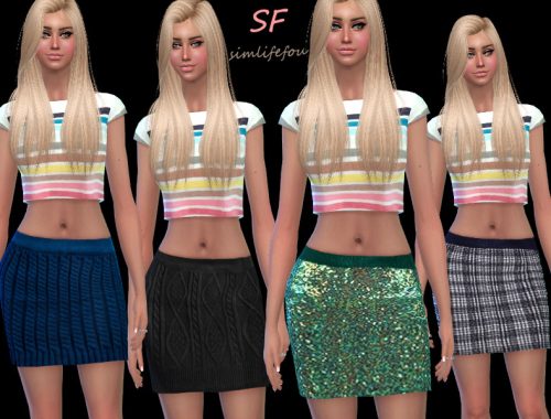 For Everyday Mini Skirt