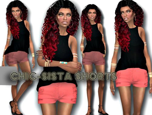 Chic_Sista Shorts - mesh needed
