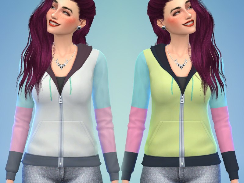 Two cool hoddies - The Sims 4 Catalog