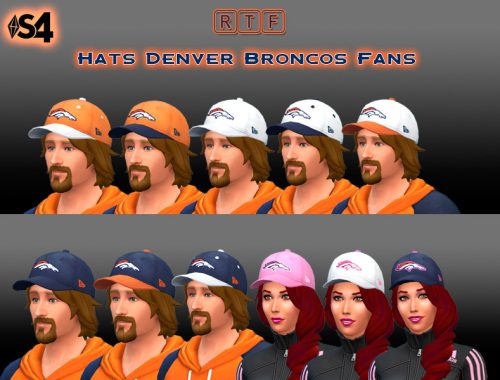 Set Denver Broncos Fans