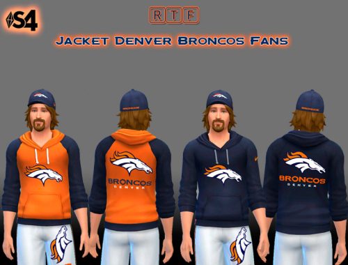 Set Denver Broncos Fans