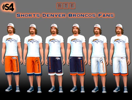 Set Denver Broncos Fans