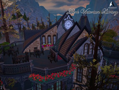 Dark Victorian Library (No CC)