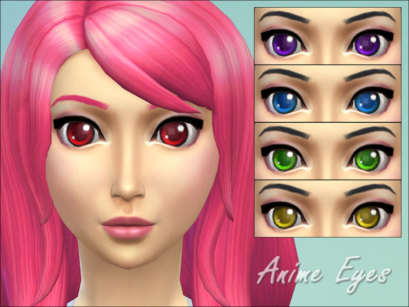 Anime Eyes The Sims 4 Catalog