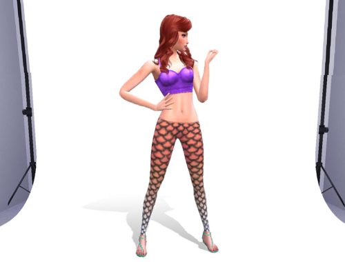 Light Ombre Mermaid Leggings