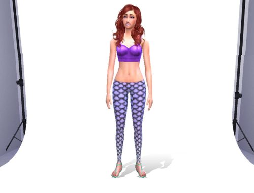 Light Ombre Mermaid Leggings