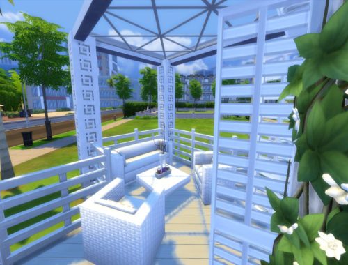 The Sims 4 Beachy House