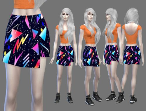 80s Rad Skirt - cool kitchen required