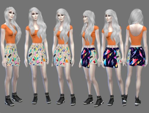 80s Rad Skirt - cool kitchen required